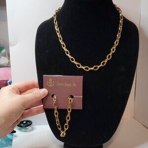 Golden Girl Premier Designs Necklace and Bracelet